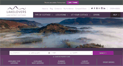 Desktop Screenshot of lakelovers.co.uk